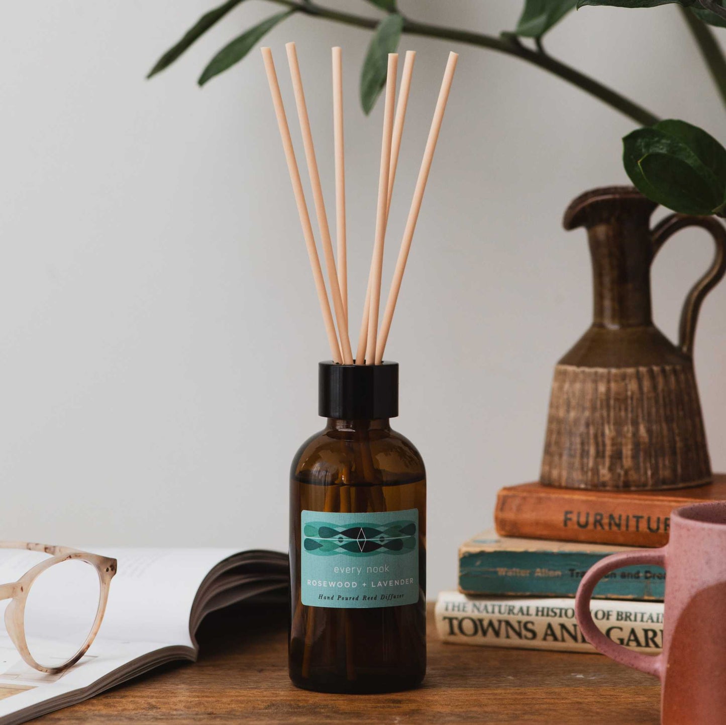 Rosewood + Lavender Reed Diffuser
