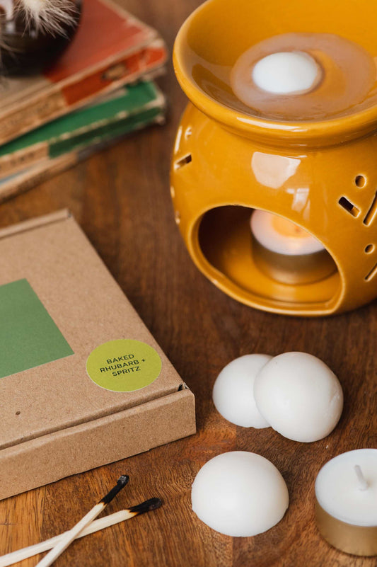 every nook soy wax melts - Baked Rhubarb + Spritz wax melts