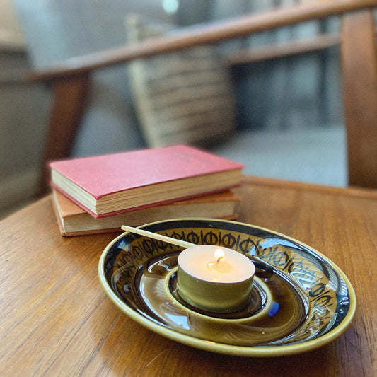 Using tealights for your vintage home decor - our New Year refresh!