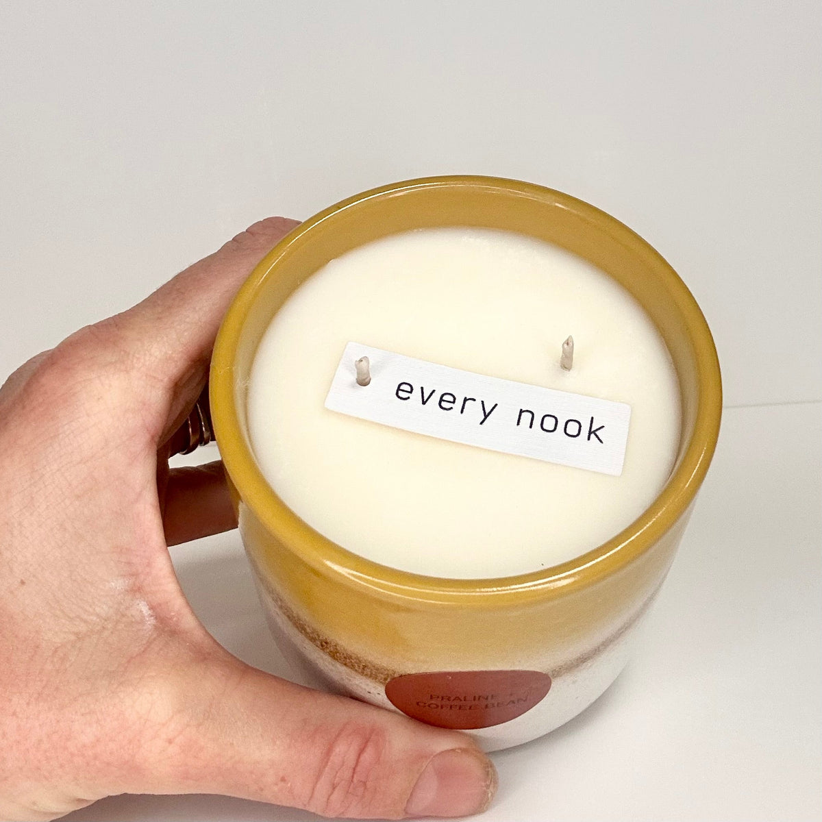 Limited edition ceramic pot candle