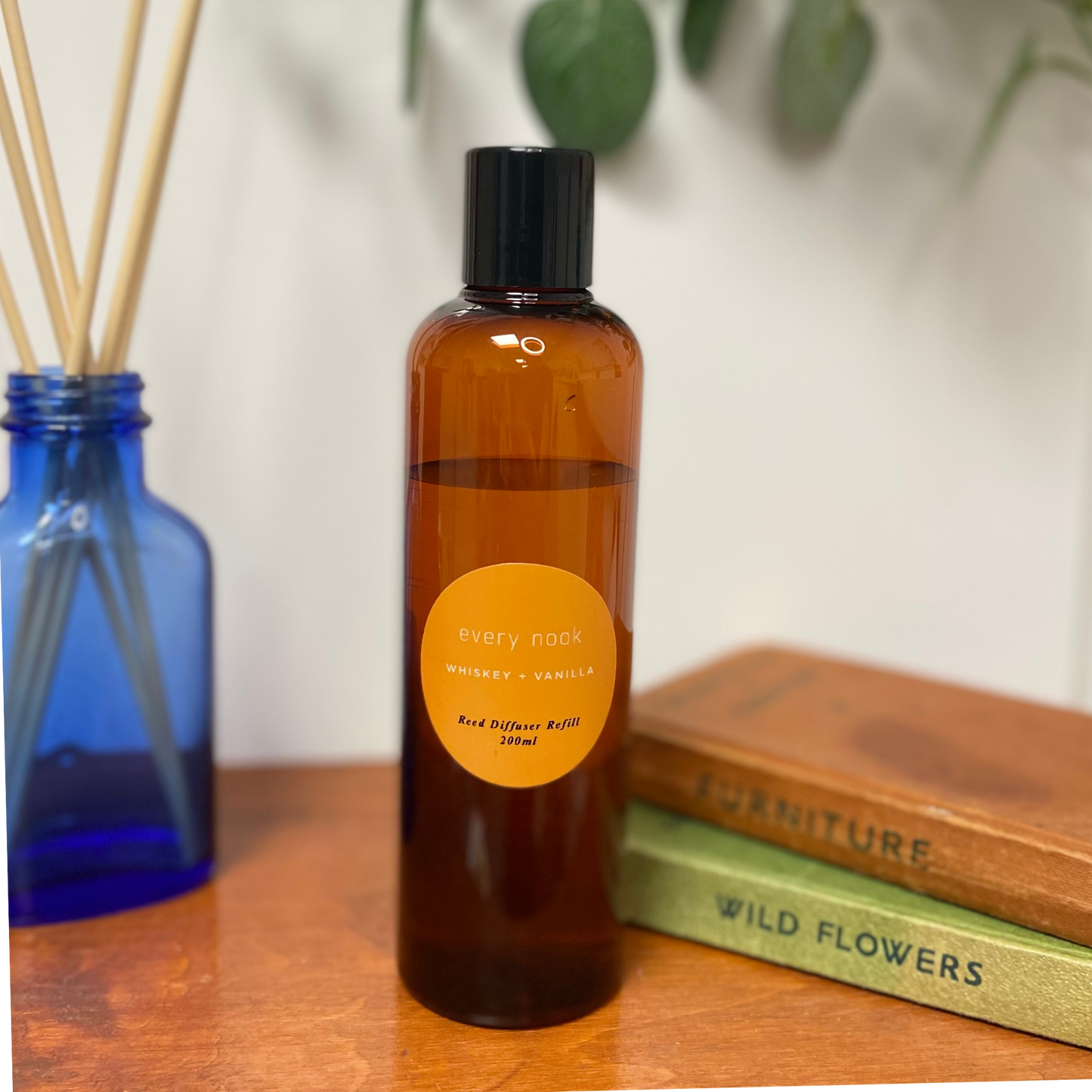 Whiskey + Vanilla 200ml Diffuser Refill
