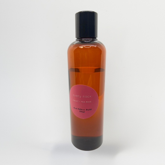 Violet + Tea Rose 200ml Diffuser Refill