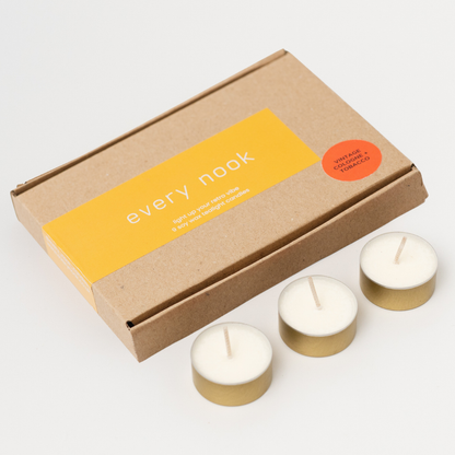 Vintage Cologne + Tobacco scented tealights
