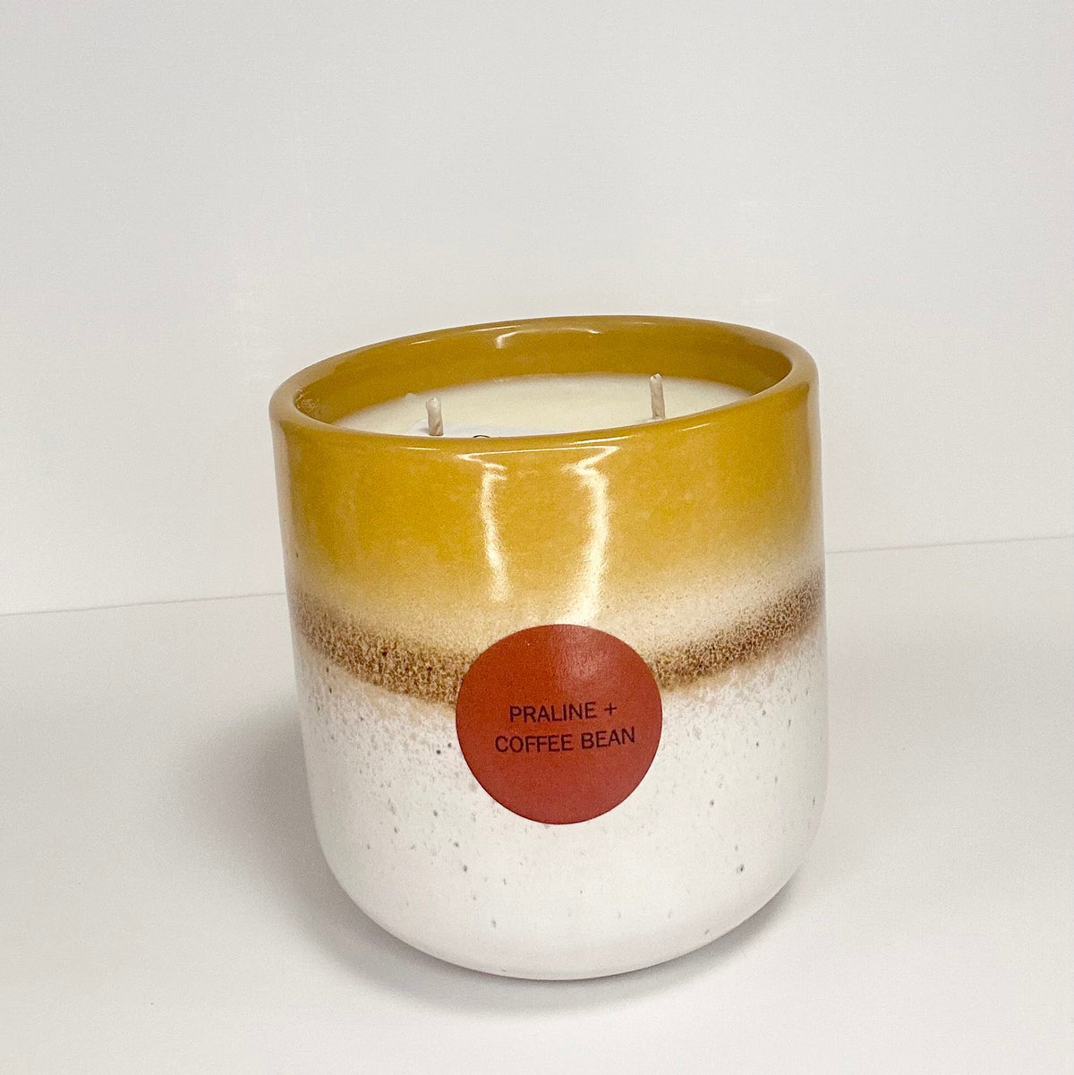 Limited edition ceramic pot candle