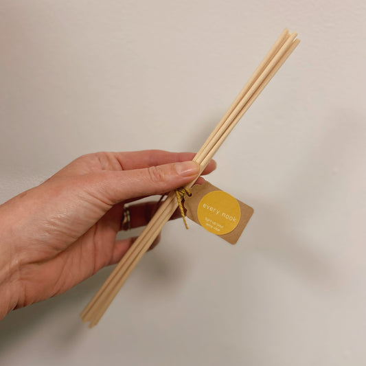 Natural fibre reeds