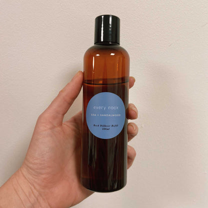 Sea + Sandalwood 200ml Diffuser Refill