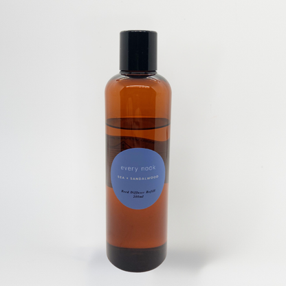 Sea + Sandalwood 200ml Diffuser Refill