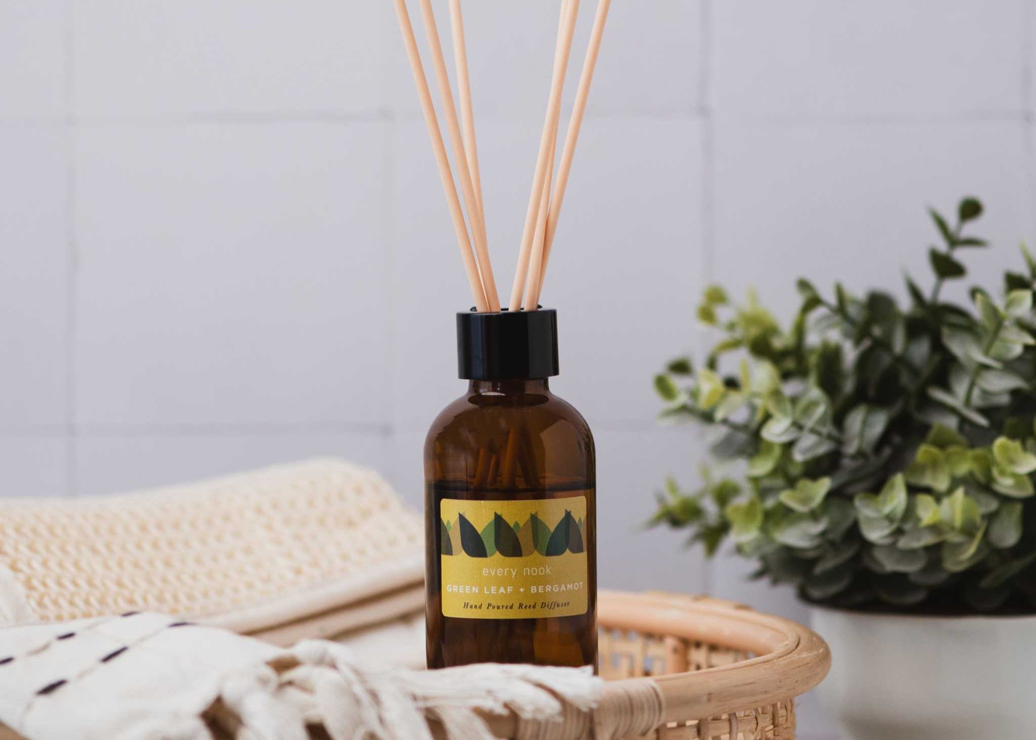 Green Leaf + Bergamot Reed Diffuser
